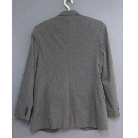 J. Crew Italian Fabric Gray Sport Coat Blazer 40R - Picture 4 of 6